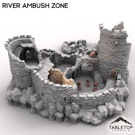 Tabletop Terrain Building River Ambush Zone