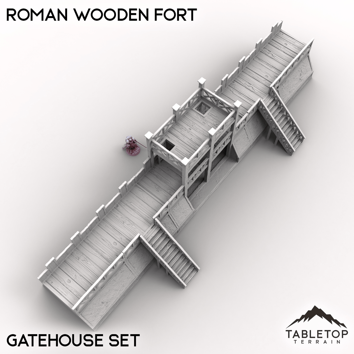 Tabletop Terrain Building Roman Wooden Fort