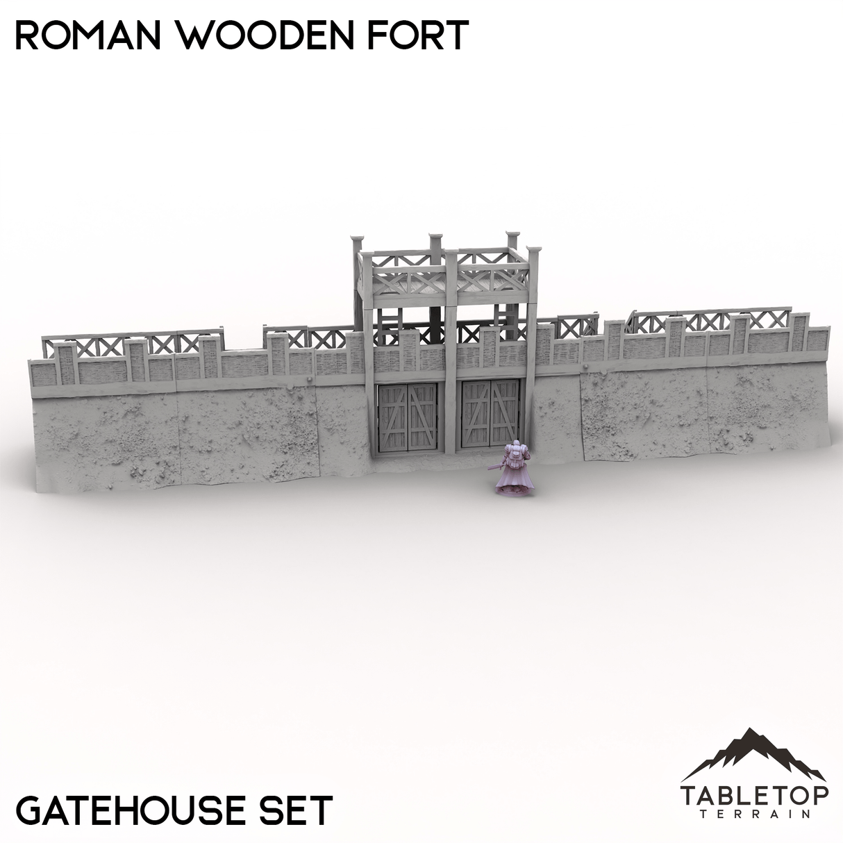 Tabletop Terrain Building Roman Wooden Fort