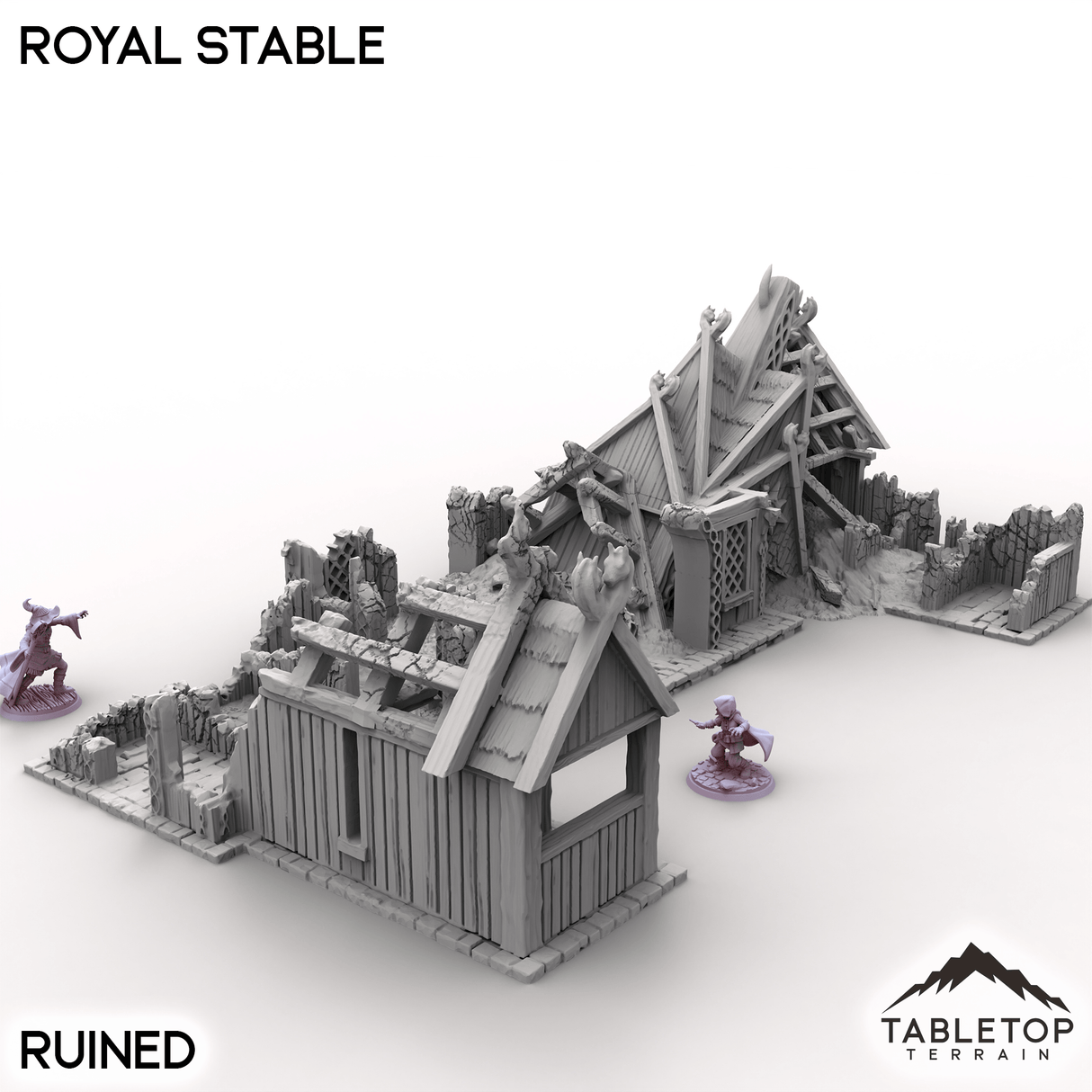 Tabletop Terrain Building Royal Stable - Kingdom of Saxonia
