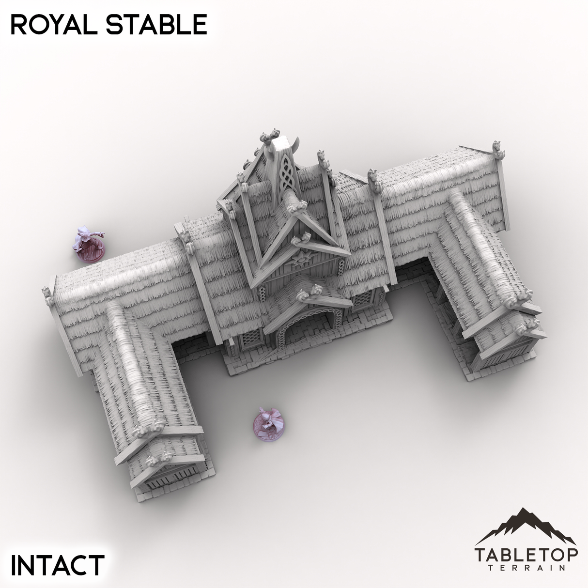 Tabletop Terrain Building Royal Stable - Kingdom of Saxonia