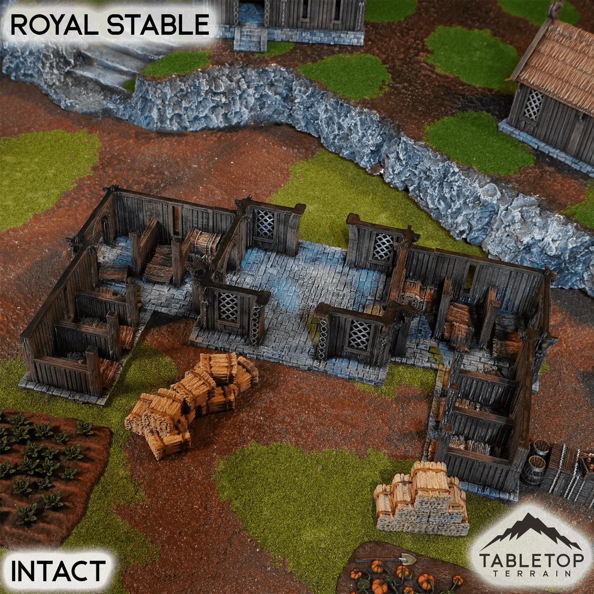 Tabletop Terrain Building Royal Stable - Kingdom of Saxonia