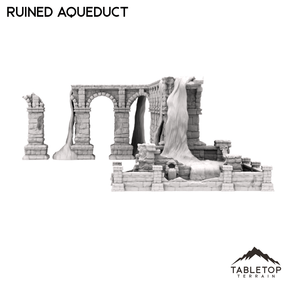 Tabletop Terrain Building Ruined Aqueduct
