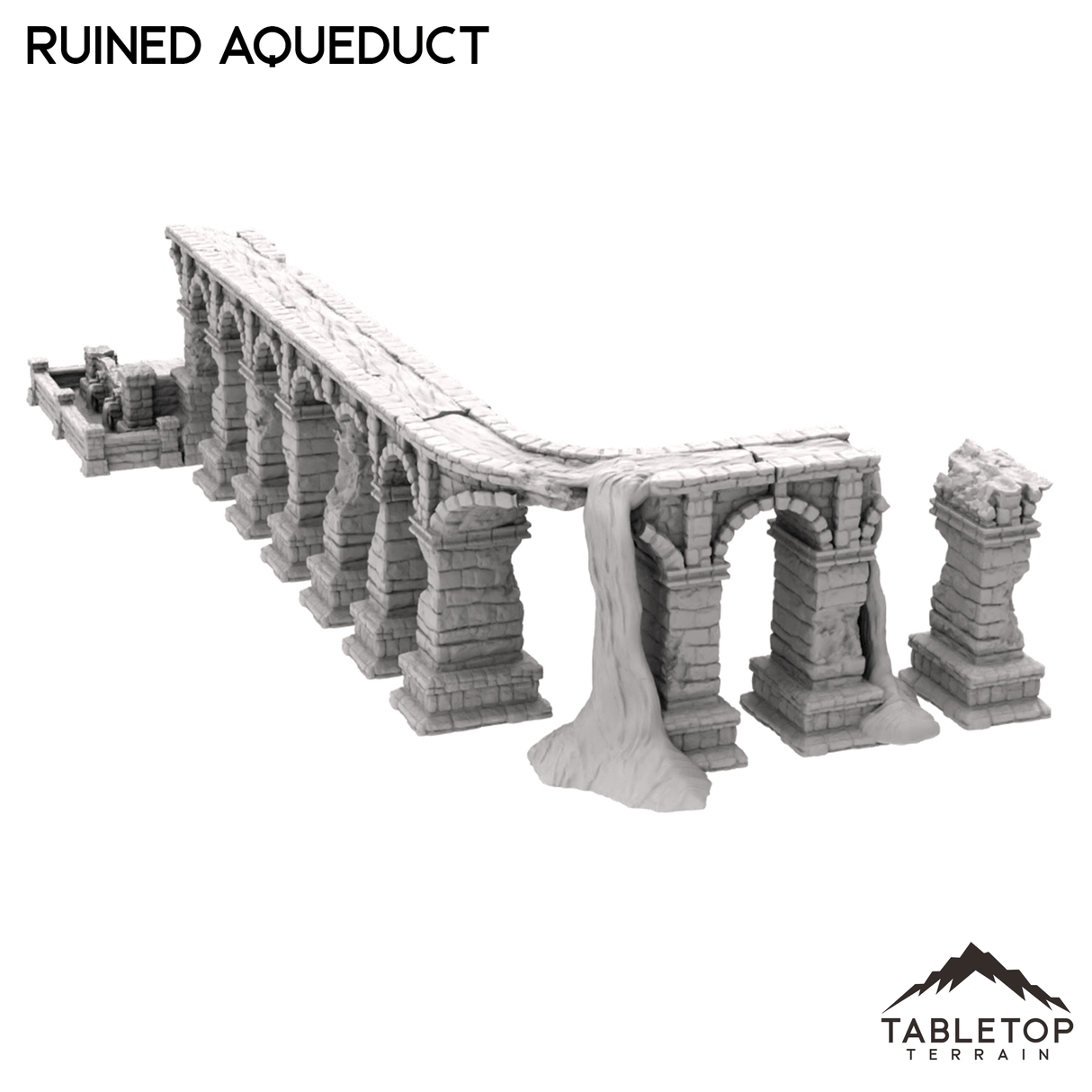 Tabletop Terrain Building Ruined Aqueduct