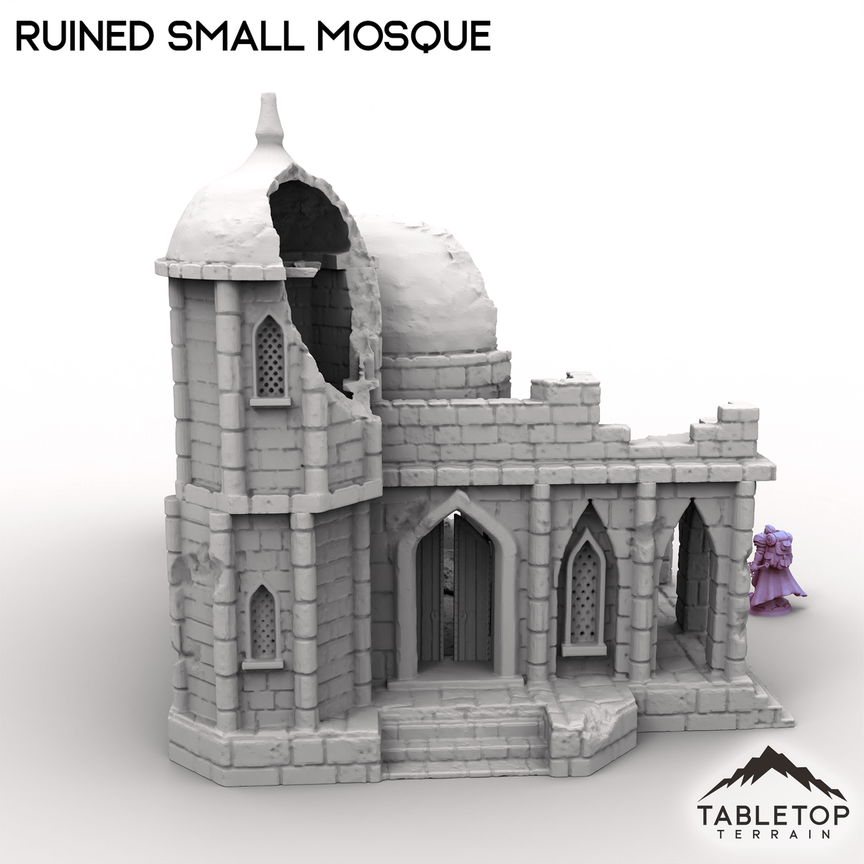 Tabletop Terrain Building Ruined Small Mosque