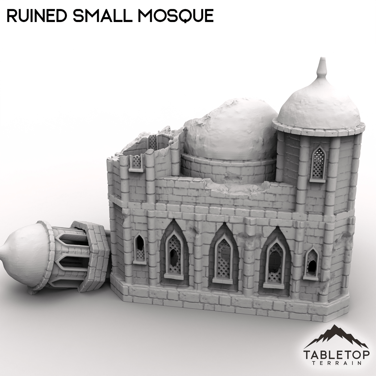 Tabletop Terrain Building Ruined Small Mosque