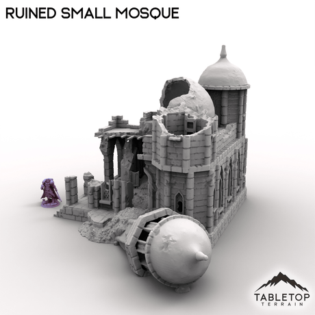 Tabletop Terrain Building Ruined Small Mosque
