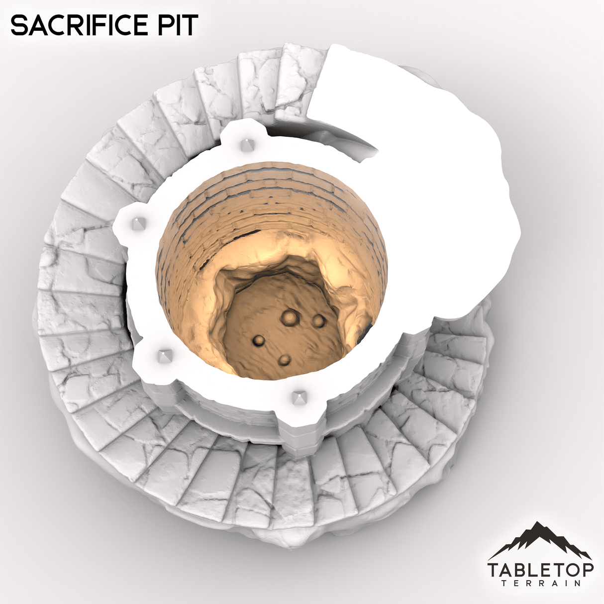 Tabletop Terrain Building Sacrifice Pit