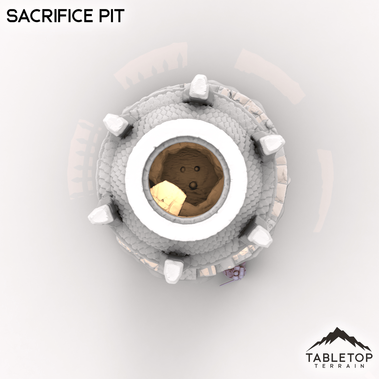 Tabletop Terrain Building Sacrifice Pit
