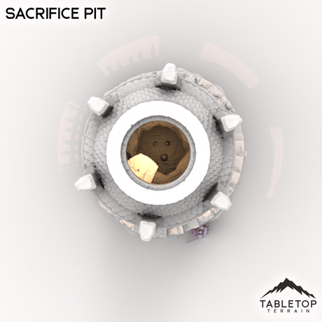 Tabletop Terrain Building Sacrifice Pit