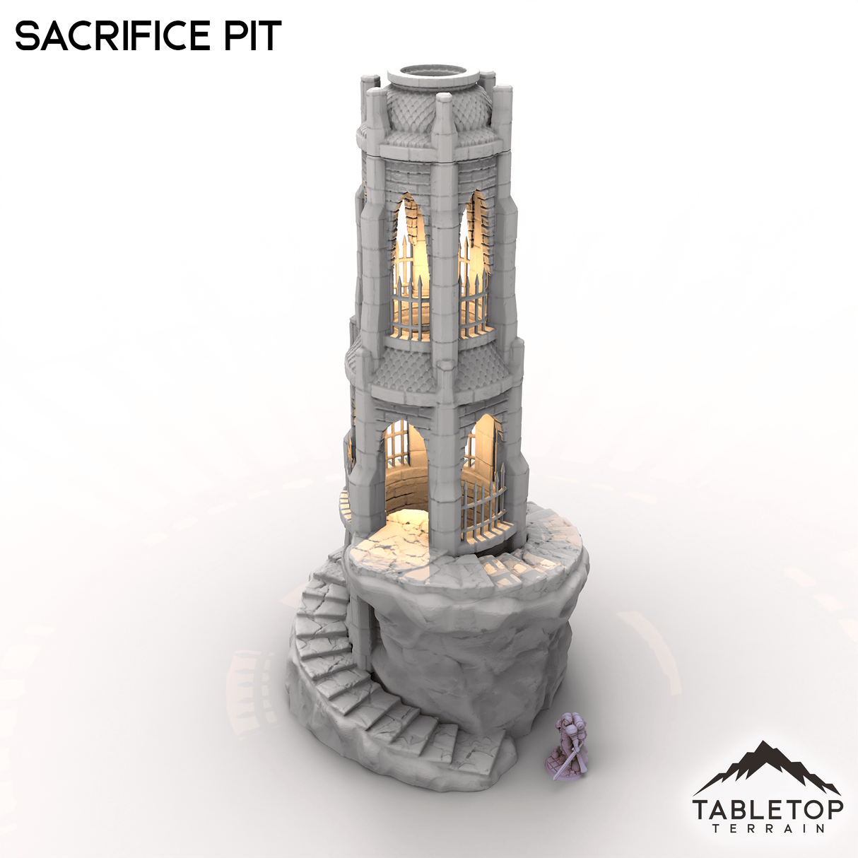Tabletop Terrain Building Sacrifice Pit