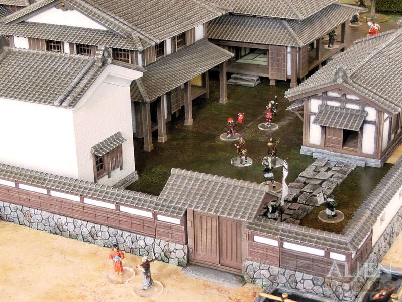 Tabletop Terrain Building Samurai Lord's House