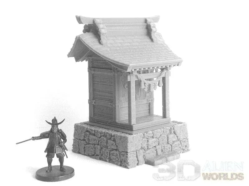 Tabletop Terrain Building Samurai Shrine Set