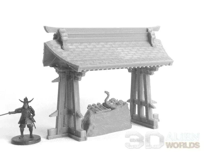 Tabletop Terrain Building Samurai Shrine Set