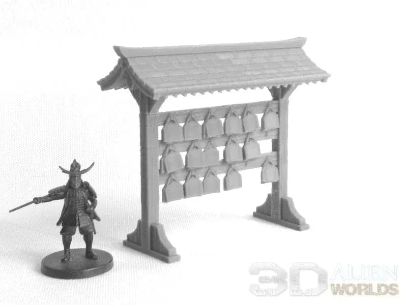 Tabletop Terrain Building Samurai Shrine Set