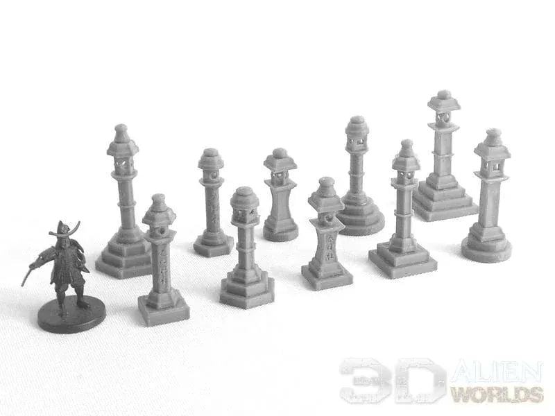 Tabletop Terrain Building Samurai Shrine Set