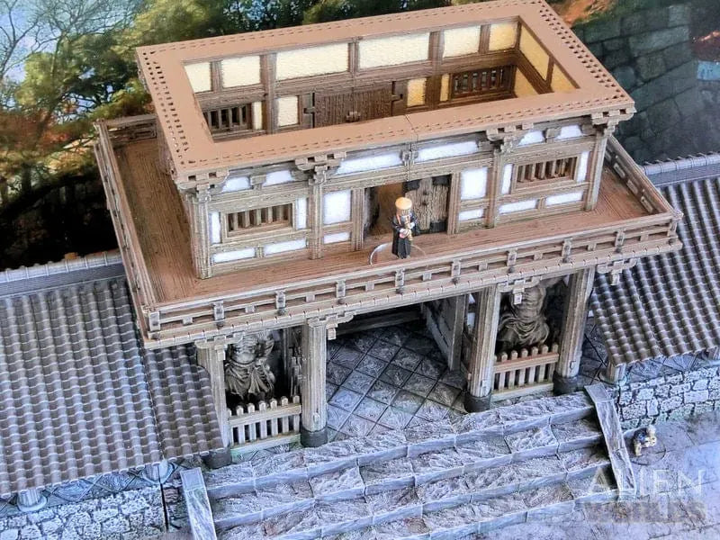 Tabletop Terrain Building Samurai Temple Outer Gate