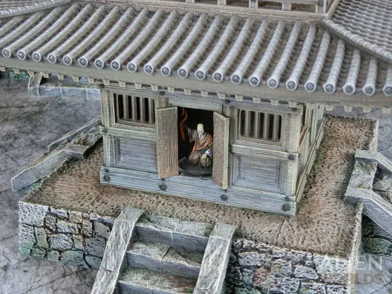 Tabletop Terrain Building Samurai Temple Pagoda