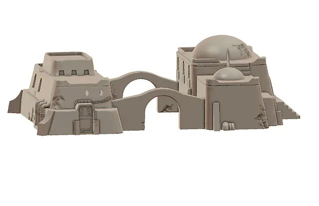 Tabletop Terrain Building Sandhouse 4