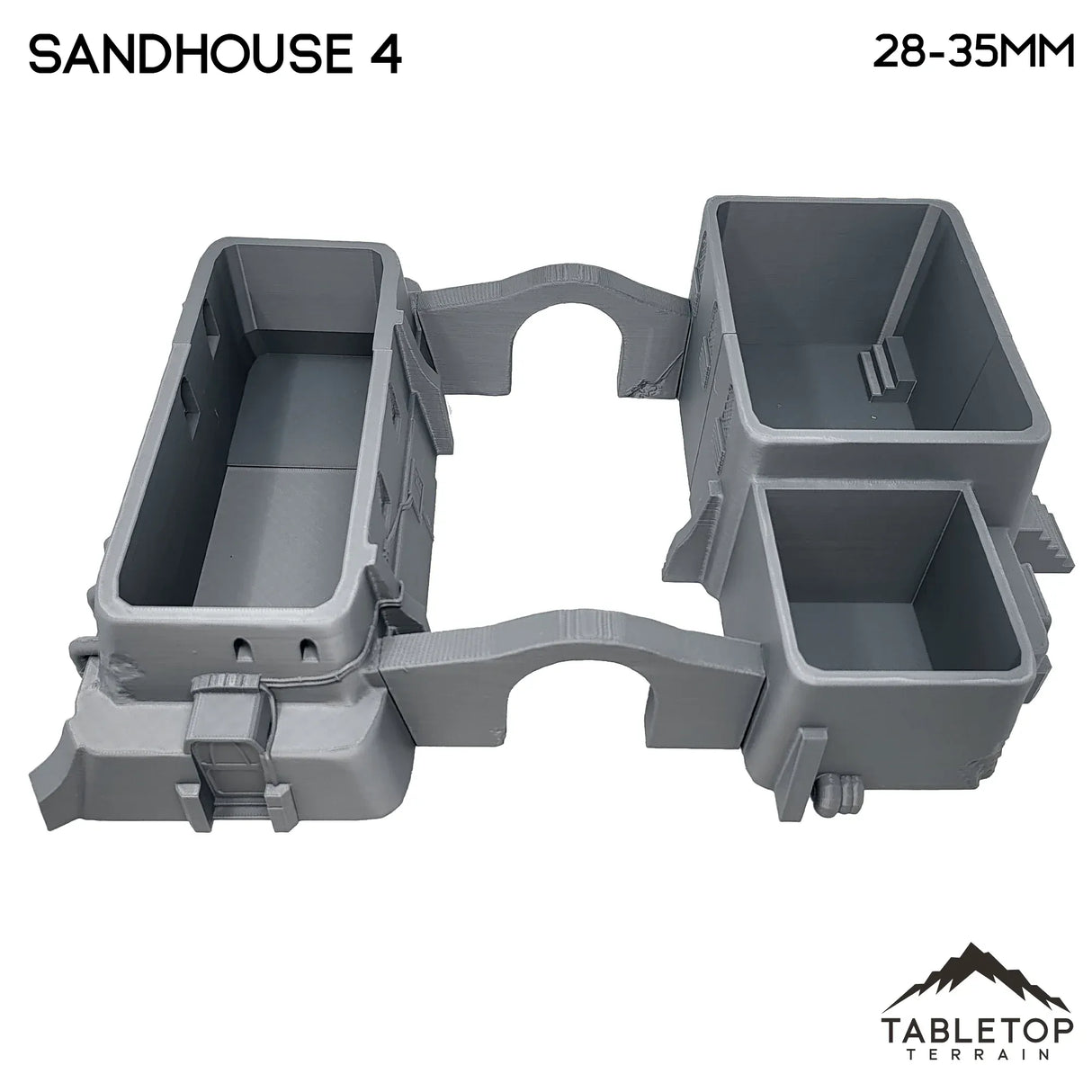 Tabletop Terrain Building Sandhouse 4