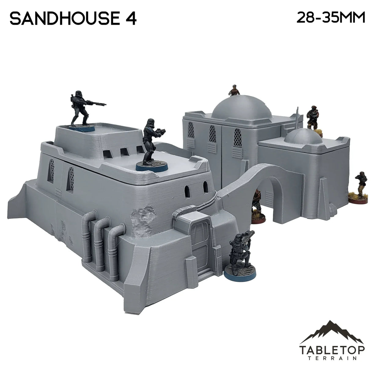 Tabletop Terrain Building Sandhouse 4