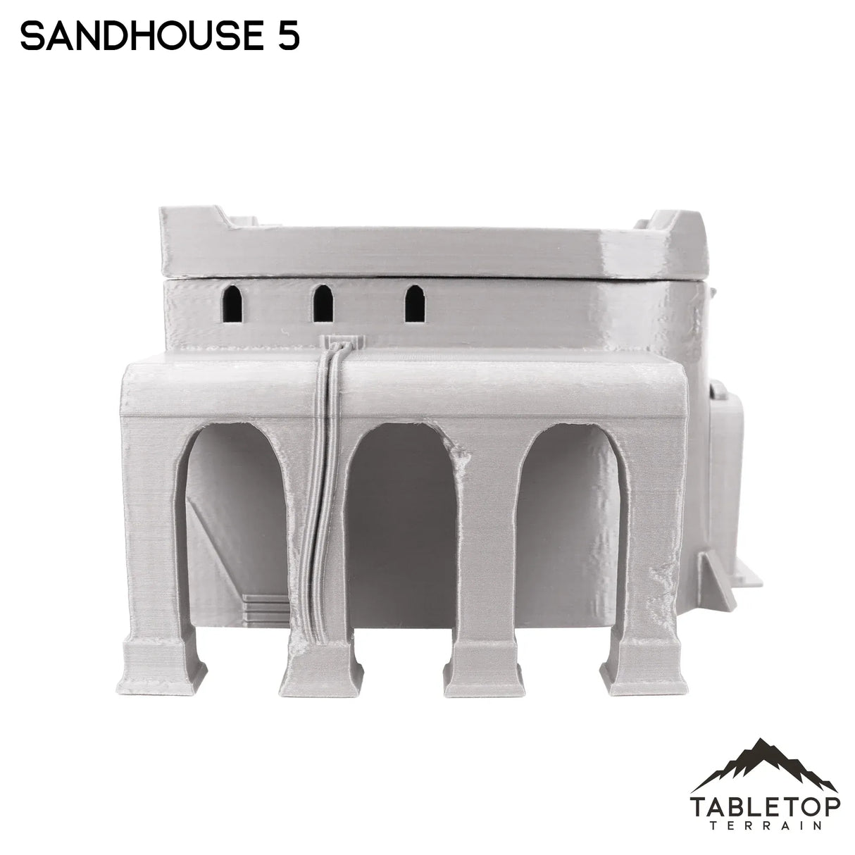 Tabletop Terrain Building Sandhouse 5