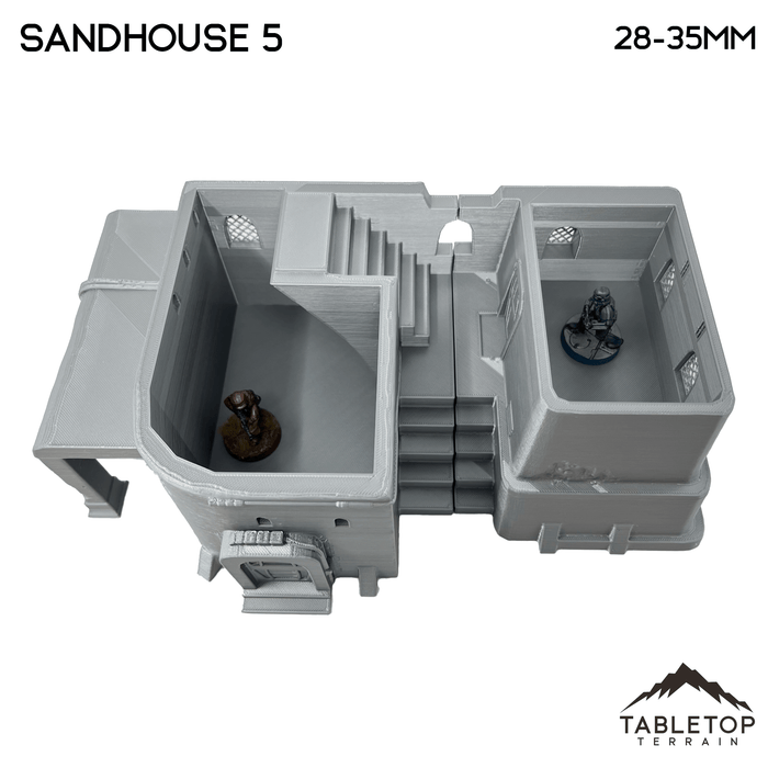 Tabletop Terrain Building Sandhouse 5