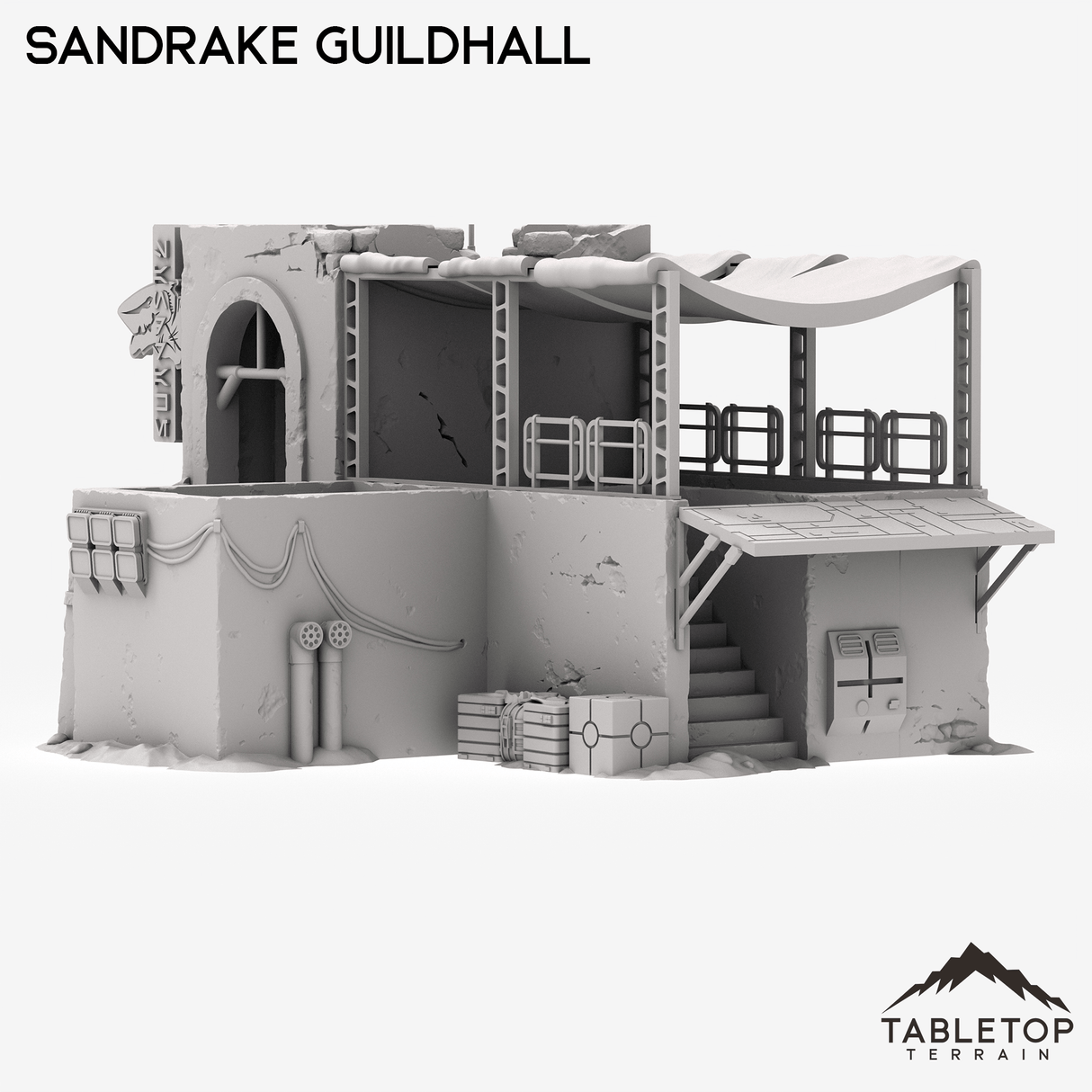 Tabletop Terrain Building Sandrake Guildhall