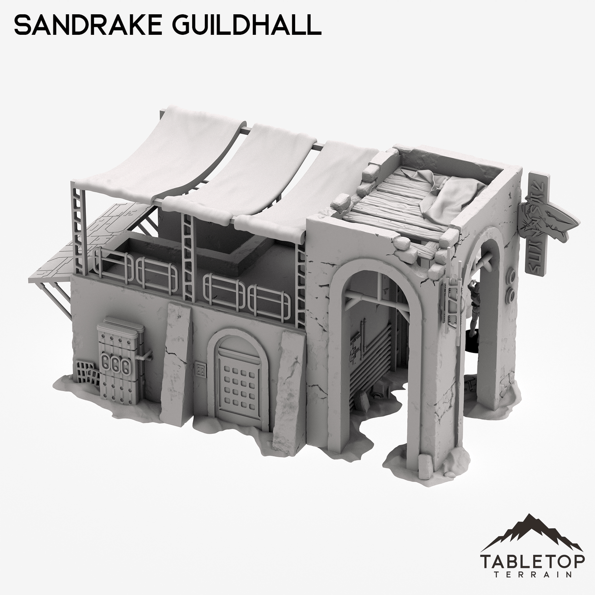 Tabletop Terrain Building Sandrake Guildhall