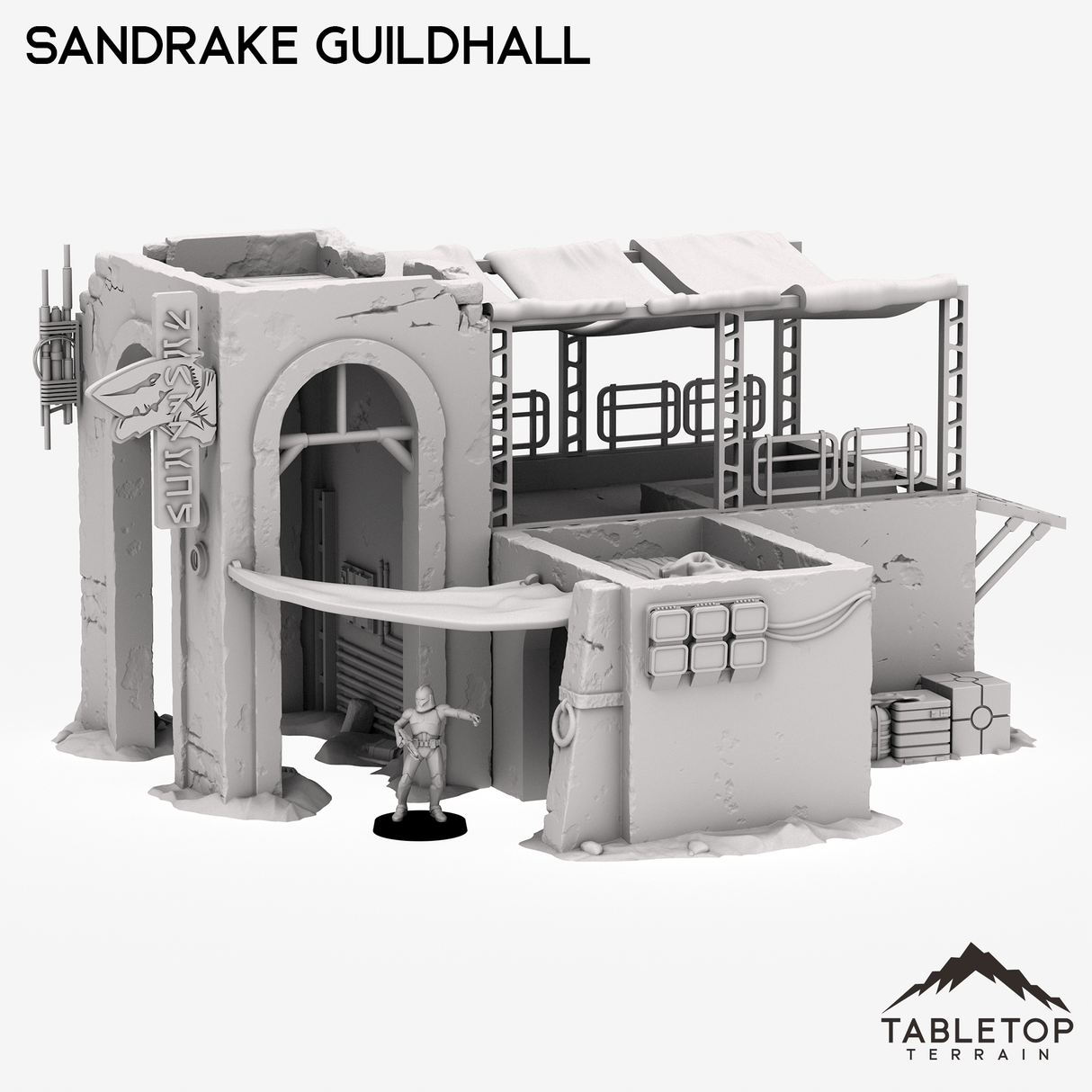 Tabletop Terrain Building Sandrake Guildhall