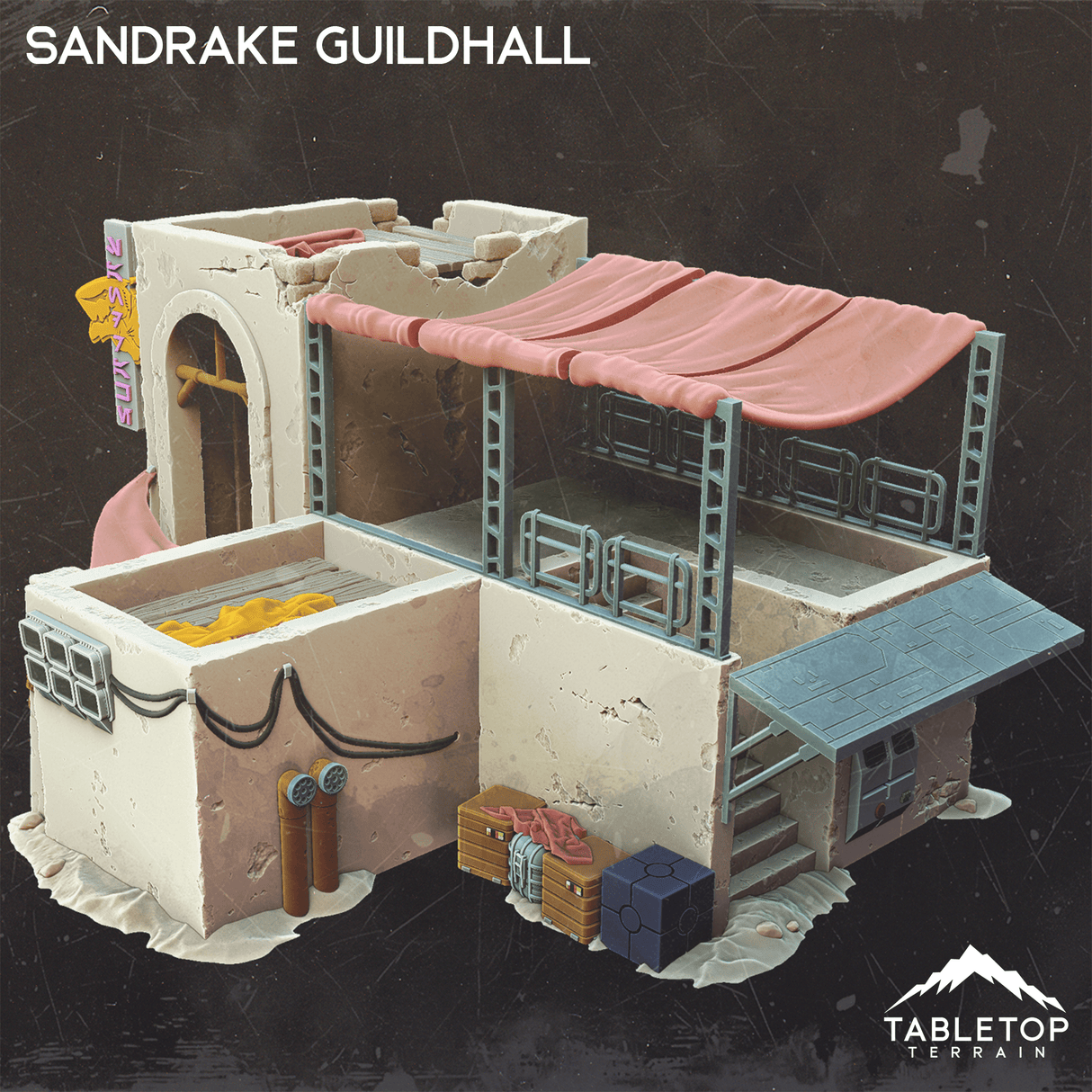 Tabletop Terrain Building Sandrake Guildhall