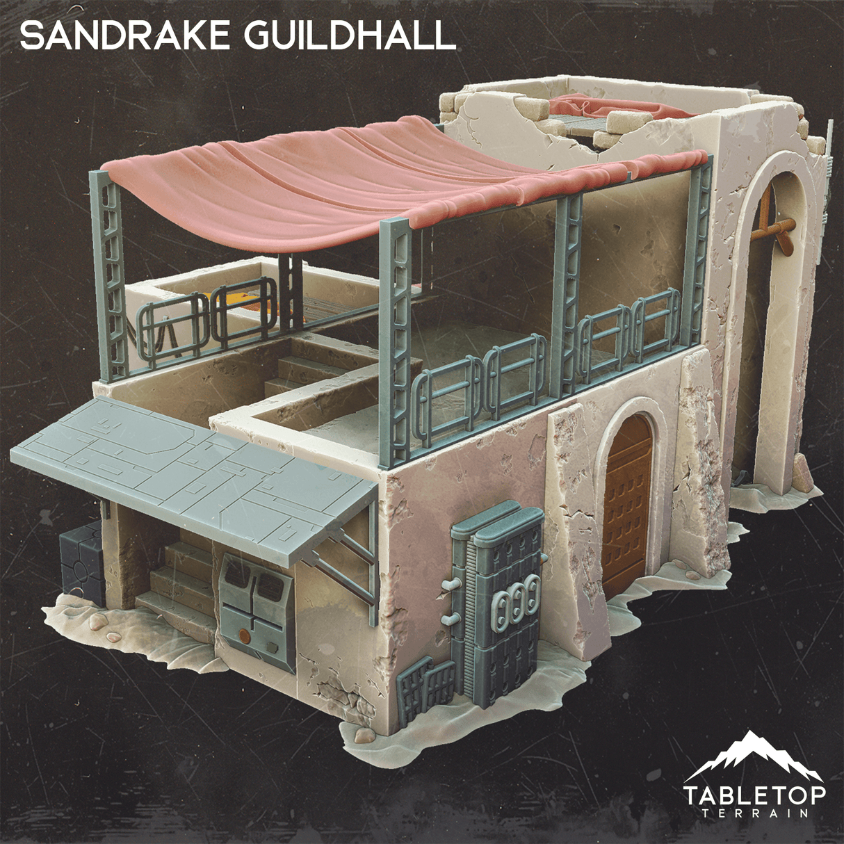 Tabletop Terrain Building Sandrake Guildhall