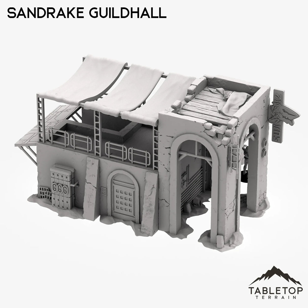 Tabletop Terrain Building Sandrake Guildhall