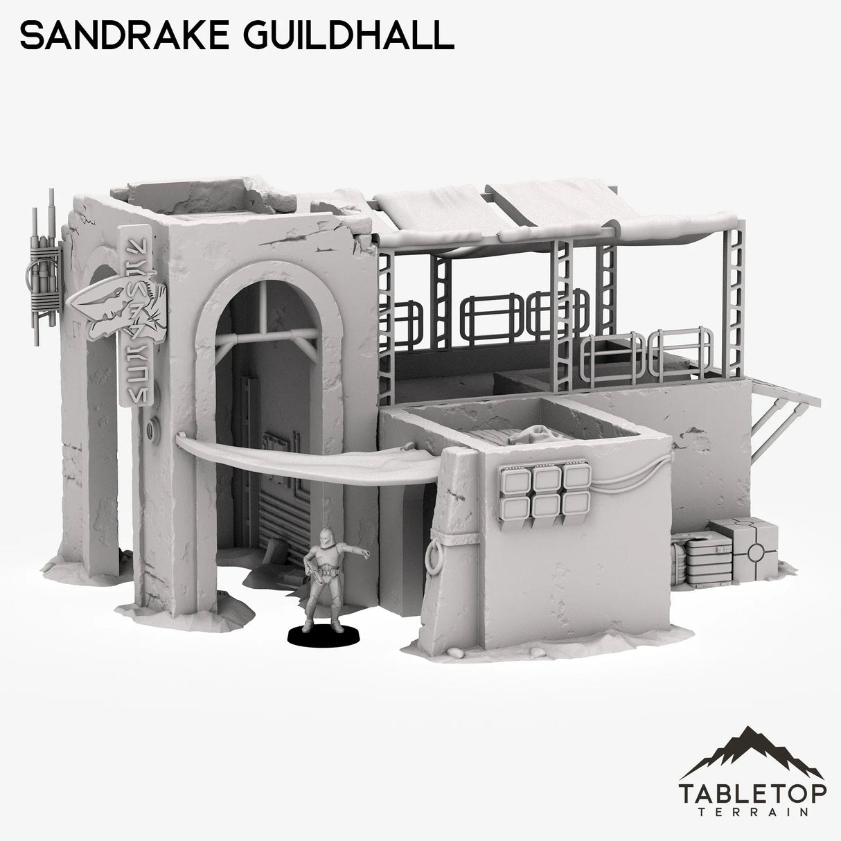 Tabletop Terrain Building Sandrake Guildhall
