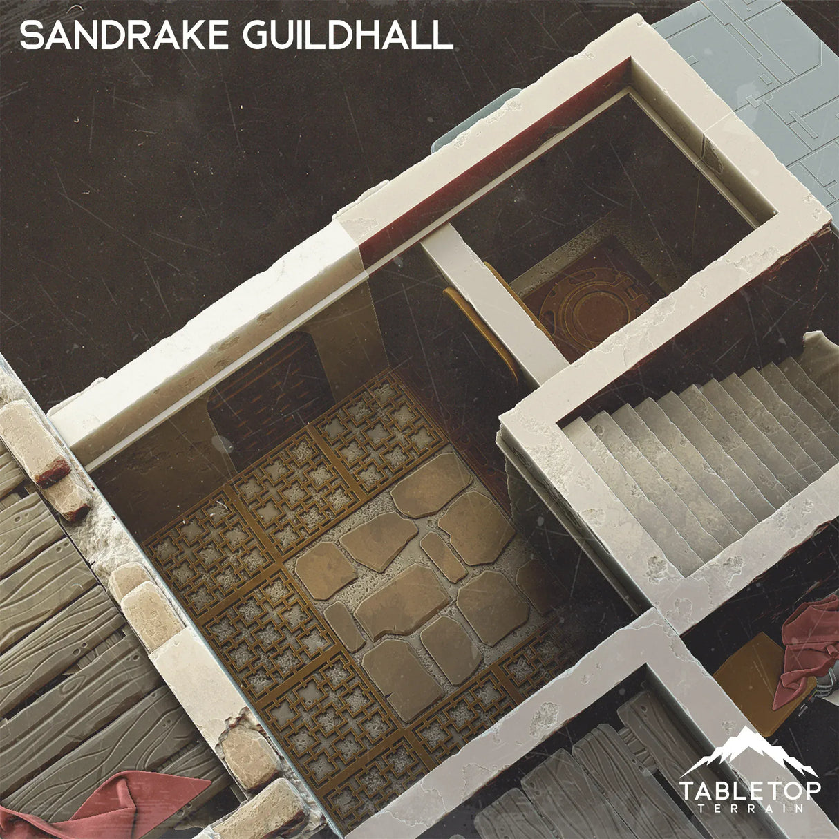 Tabletop Terrain Building Sandrake Guildhall