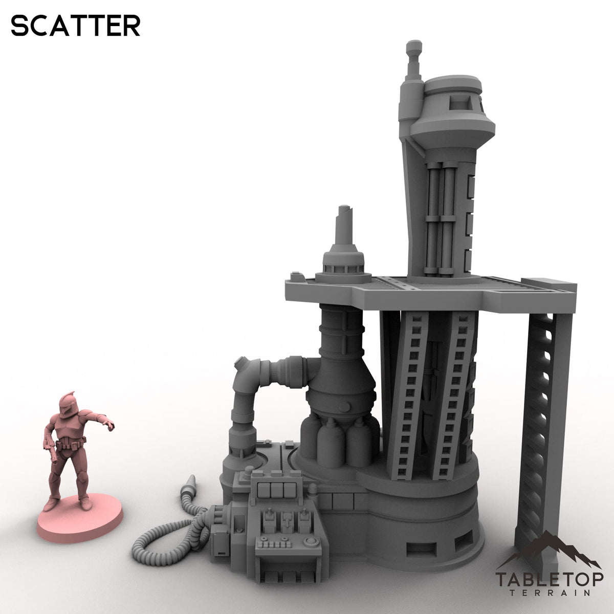 Tabletop Terrain Building Scatter