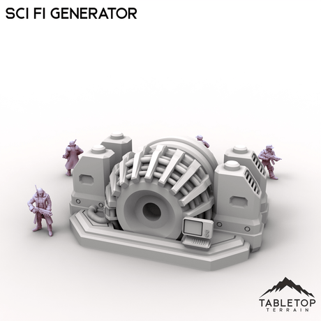 Tabletop Terrain Building Sci Fi Generator