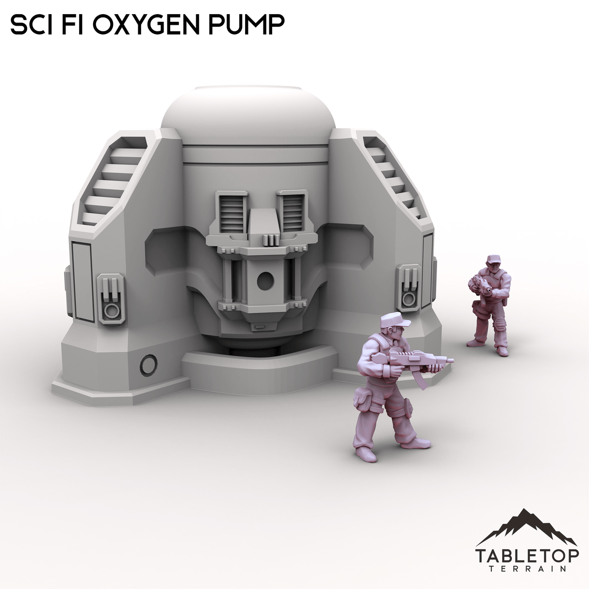 Tabletop Terrain Building Sci Fi Oxygen Pump