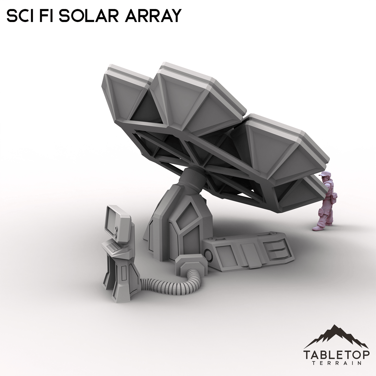 Tabletop Terrain Building Sci Fi Solar Array