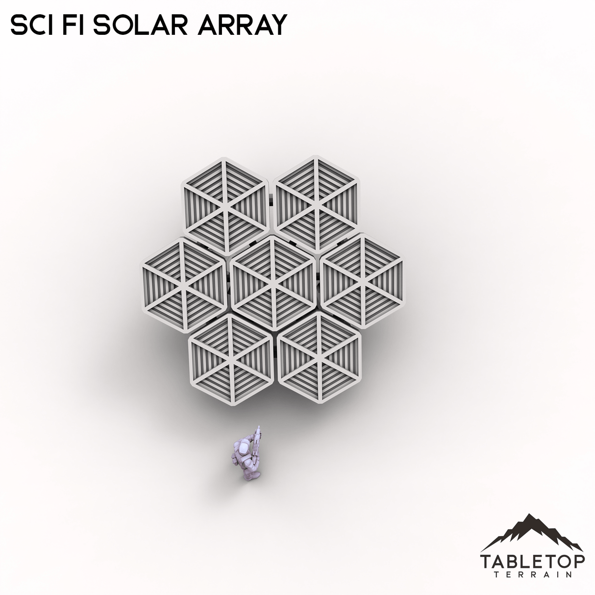 Tabletop Terrain Building Sci Fi Solar Array