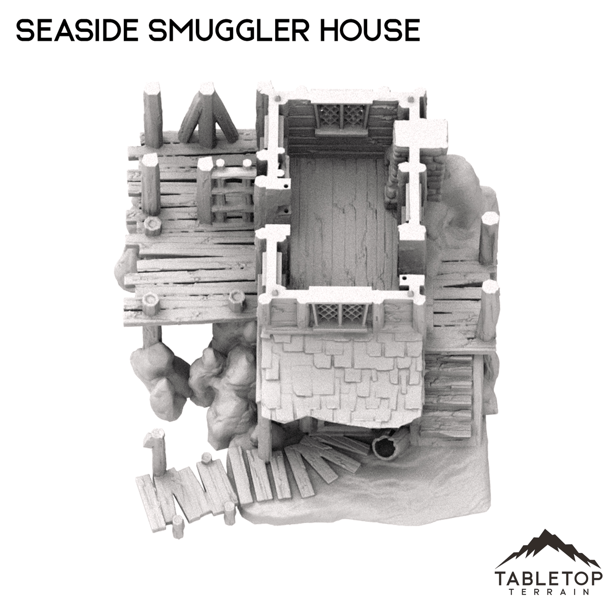 Tabletop Terrain Building Seaside Smuggler House