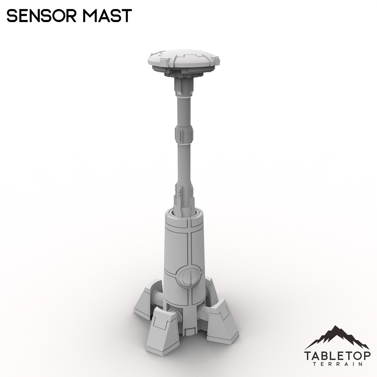 Tabletop Terrain Building Sensor Mast