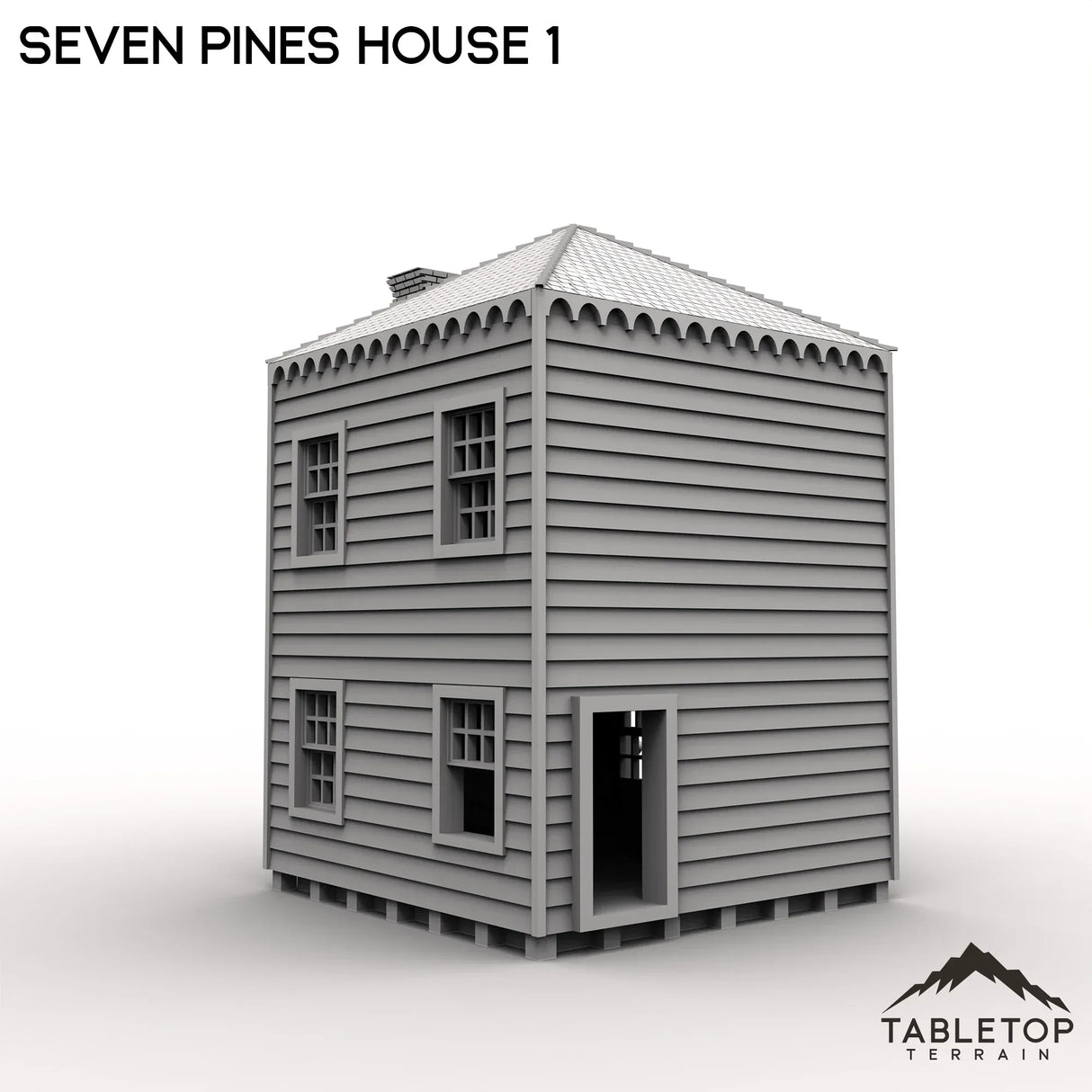 Tabletop Terrain Building Seven Pines House 1