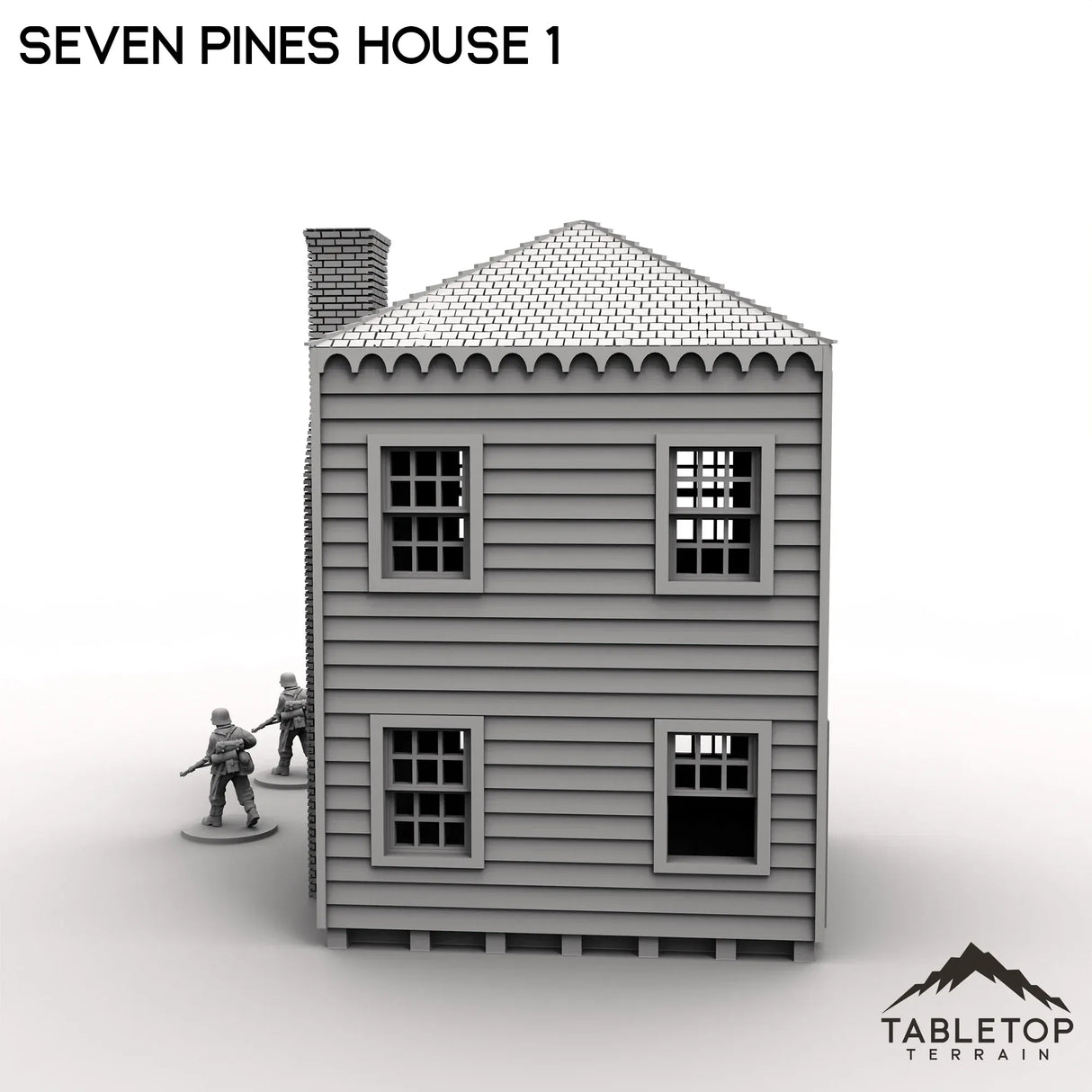 Tabletop Terrain Building Seven Pines House 1