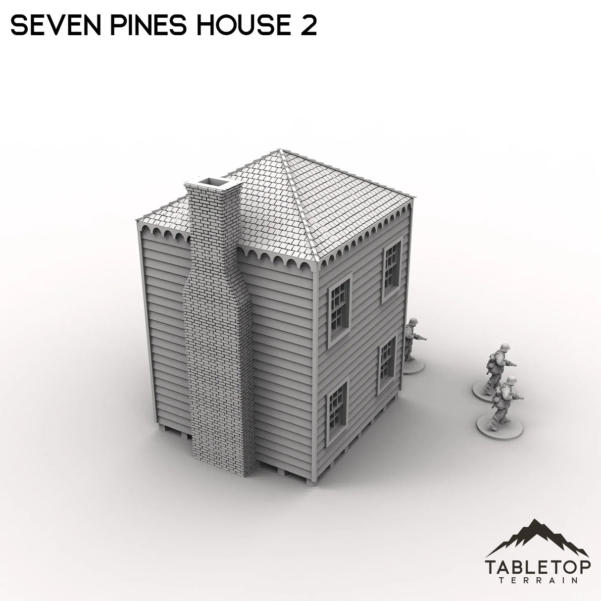 Tabletop Terrain Building Seven Pines House 2