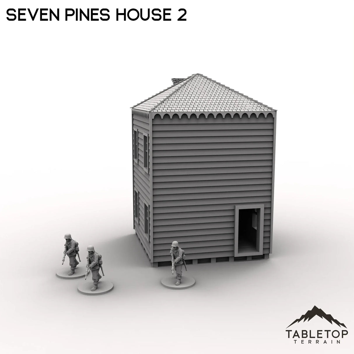 Tabletop Terrain Building Seven Pines House 2