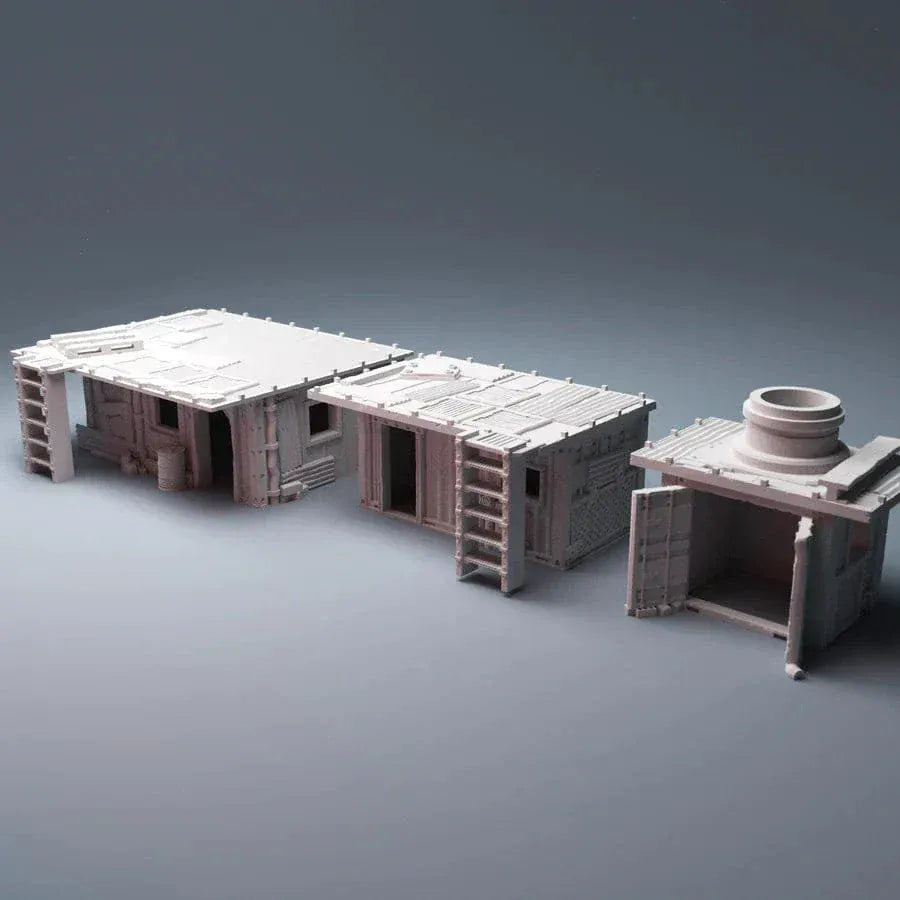 Tabletop Terrain Building ShakStak - Grimdark UnderNidus Building