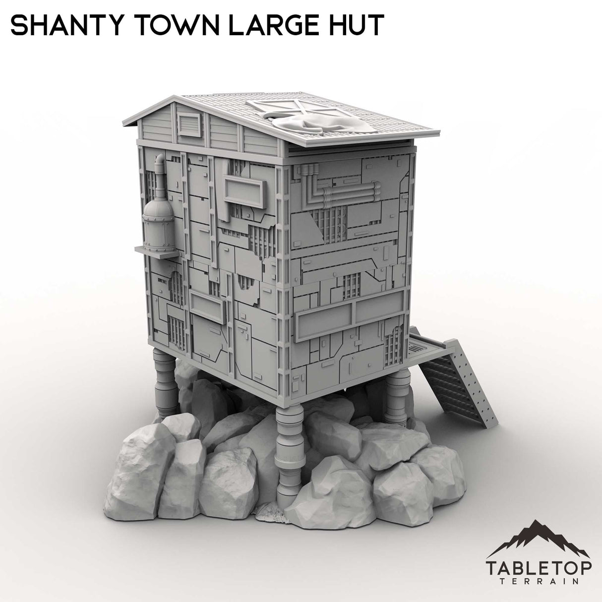 Tabletop Terrain Building Shanty Town Large Hut