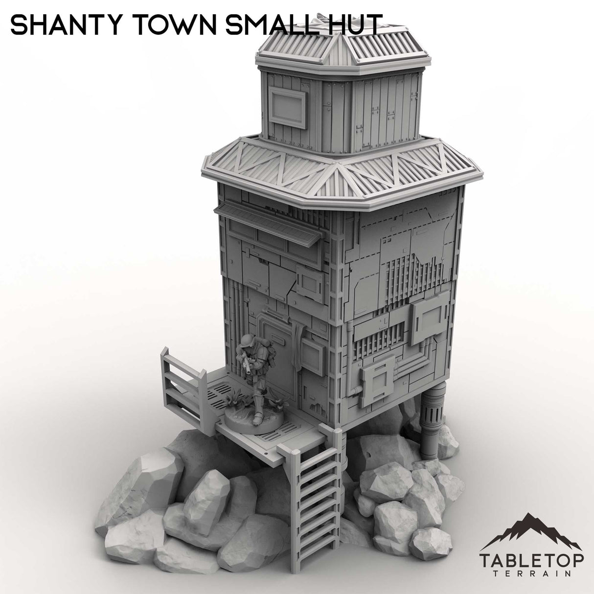 Tabletop Terrain Building Shanty Town Small Hut