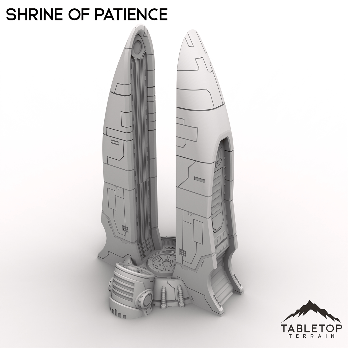 Tabletop Terrain Building Shrine of Patience